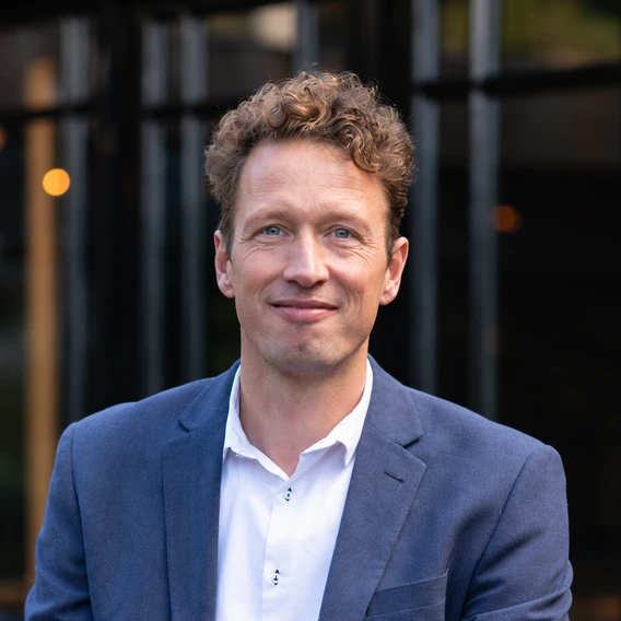 Portretfoto van Sjoerd Klijn Velderman